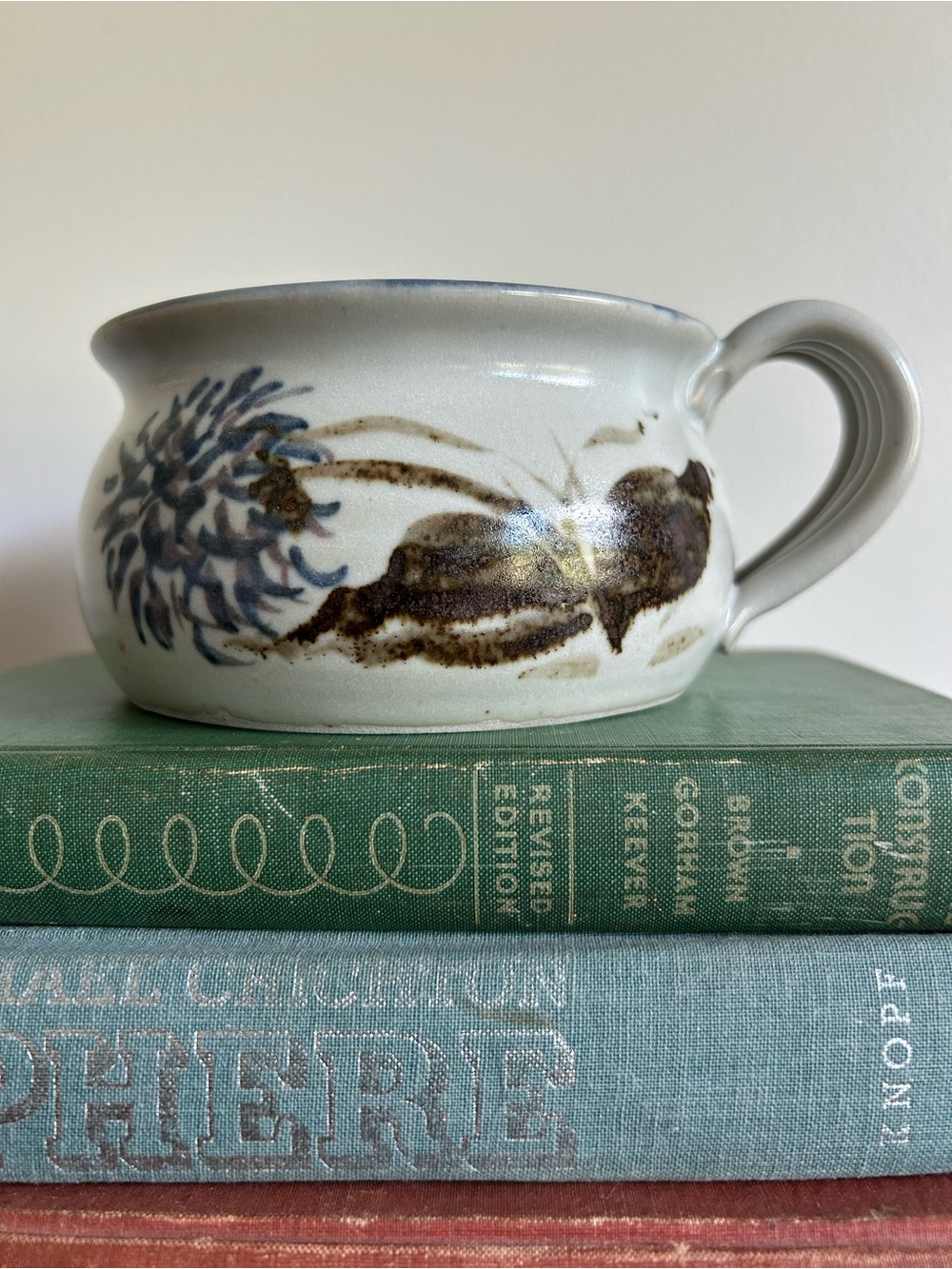 CINDY ANGLISS Painted Pottery Cup